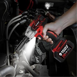 Klucz Udarowy Akumulatorowy 2x21V 4AH 750Nm Silnik Bezszczotkowy