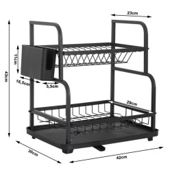 Suszarka Do Naczyń Dwu Poziomowa 46x43x30