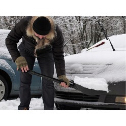 Łopata Do Śniegu Składana Szufla Do Auta 93x24cm