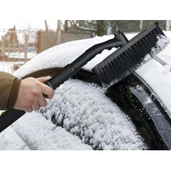 2w1 Skrobaczka i Zmiotka Samochodowa Do Śniegu Teleskopowa Składana