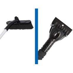 2w1 Skrobaczka i Zmiotka Samochodowa Do Śniegu Teleskopowa Składana