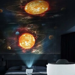 Projektor Rzutnik Nocna Lampka Planet Gwiazd Galaktyk 12 Slajdów