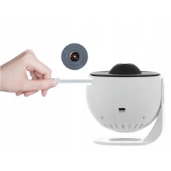 Projektor Rzutnik Nocna Lampka Planet Gwiazd Galaktyk 12 Slajdów