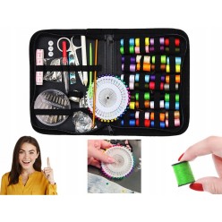 Przybornik Krawiecki Nici Zestaw Do Szycia Zestaw Igły Nici Szpilki Nożyczki Szydełko