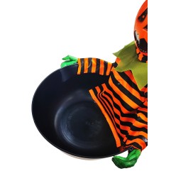 Ruszająca Się Misa Dynia Na Halloween Czujnik Ruchu Miska