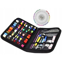 Przybornik Krawiecki Nici Zestaw Do Szycia Zestaw Igły Nici Szpilki Nożyczki Szydełko