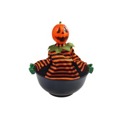 Ruszająca Się Misa Dynia Na Halloween Czujnik Ruchu Miska