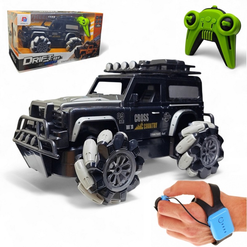 Terenowy Samochód Zdalnie Sterowany Duży Świecący Do Driftowania USB