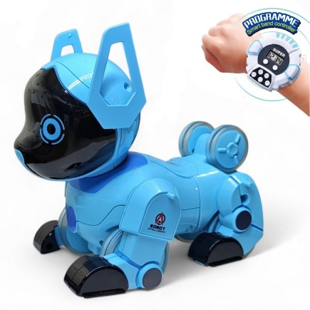 Interaktywny Robot Tańczący Pies Śpiewa Świeci Sterowany Zdalnie