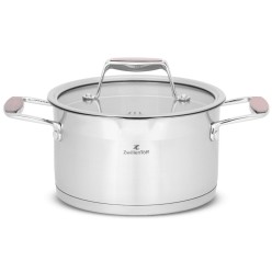 Zestaw Garnków Szlachetnych Stal Nierdzewna 16 Elementów Premium