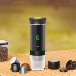 Przenośny Automatyczny Ekspres Do Kawy 3w1 Na kapsułki i Kawę Mieloną