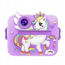 Aparat Natychmiastowy Dla Dzieci Zestaw z Rolkami i Mazakami