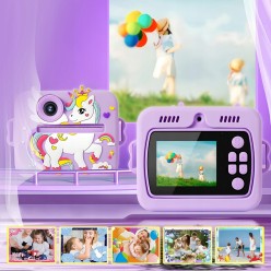 Aparat Natychmiastowy Dla Dzieci Zestaw z Rolkami i Mazakami