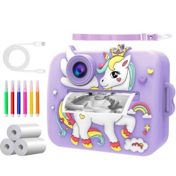 Aparat Natychmiastowy Dla Dzieci Zestaw z Rolkami i Mazakami
