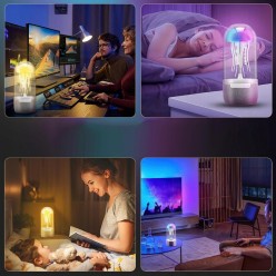 Głośnik Bluetooth z Lampką Pływająca Meduza