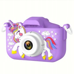 Kopio tuotteesta Aparat Fotograficzny Dla Dzieci Ekran LCD Kamera Gry Różowy