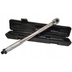 Klucz Dynamometryczny 3/8 7-112nm 370mm z Blokadą Dwukierunkowy z Etui