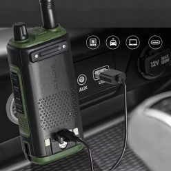 Walkie Talkie Radiotelefon Krótkofalówka Baofeng UV-17E PMR VHF UHF USB-C
