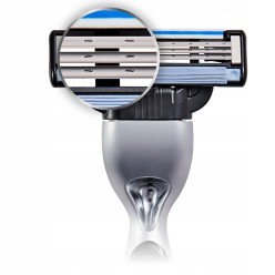 Gillette Mach3 Wkłady Nożyki Ostrza 8 SZT - Nowa Edycja