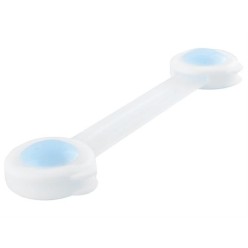 Zabezpieczenie - blokada do szafek niebieskie