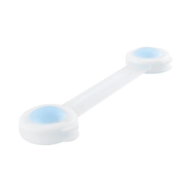 Zabezpieczenie - blokada do szafek niebieskie