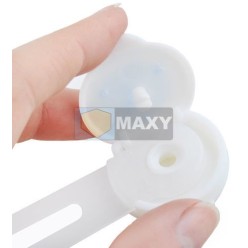 Zabezpieczenie - blokada do szafek niebieskie