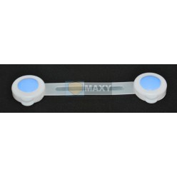 Zabezpieczenie - blokada do szafek niebieskie