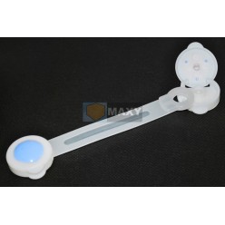 Zabezpieczenie - blokada do szafek niebieskie