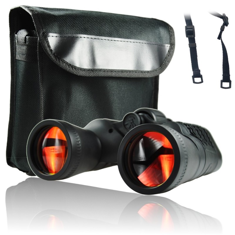 Lornetka Myśliwska Zilner 7x50 Nakładki Przeciwsłoneczne Futerał w Zestawie