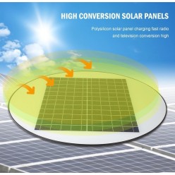 Uliczna Lampa Solarna XXL UFO 1000W 3 Tryby Świecenia