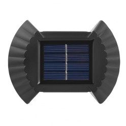 Lampa Solarna Kinkiet Naścienna Dekoracyjna LED Zestaw 4szt