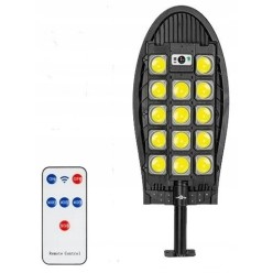 LAMPA SOLARNA CZUJNIK RUCHU 434 COB 1400W + PILOT