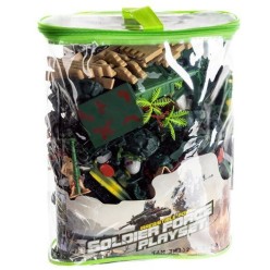 Żołnierzyki Baza Wojskowa Czołgi Zestaw XL 300 elementów