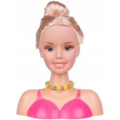 Głowa Do Stylizacji Makijażu Czesania Zestaw z Akcesoriami