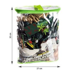 Żołnierzyki Baza Wojskowa Czołgi Zestaw XL 300 elementów