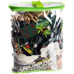 Żołnierzyki Baza Wojskowa Czołgi Zestaw XL 300 elementów