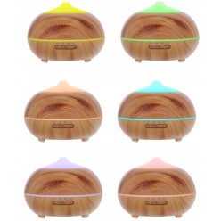 Nawilżacz Powietrza Dyfuzor Zapachowy Aromaterapia - 400ml z olejkami