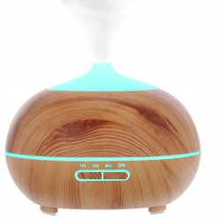 Nawilżacz Powietrza Dyfuzor Zapachowy Aromaterapia - 400ml z olejkami