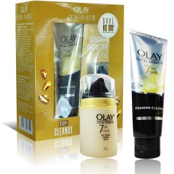 Olay Total Effects 7 In One Zestaw Oczyszczający Przeciwzmarszczkowy Do Twarzy