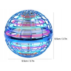 Latająca Kula LED Mini Dron Piłka Zabawka UFO z Pilotem