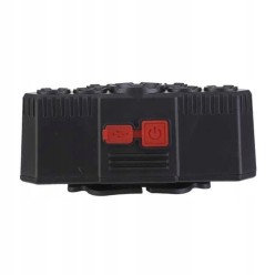 Latarka Czołówka 20 LED COB USB 4 Tryby Taktyczna