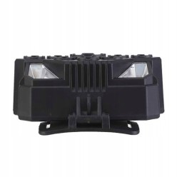 Latarka Czołówka 20 LED COB USB 4 Tryby Taktyczna