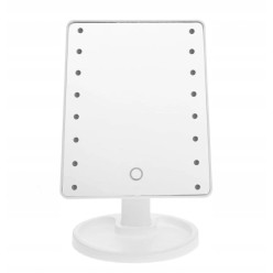 LUSTERKO STOJĄCE LED PODŚWIETLANE DO MAKIJAŻU