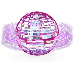 Latająca Kula LED Mini Dron Piłka Zabawka UFO z Pilotem