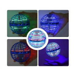 Latająca Kula LED Mini Dron Piłka Zabawka UFO z Pilotem