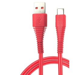 Przewód USB C TYP-C Kabel Quick Charge 3.0 Pleciony Wzmacniany 1m