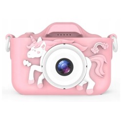 Aparat Fotograficzny Dla Dzieci Ekran LCD Kamera Gry Różowy