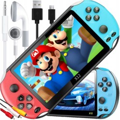 Konsola Przenośna X12 HD 1000 Gier Retro Mini