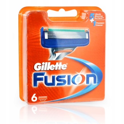 GILLETTE FUSION5 OSTRZA DO MASZYNKI GOLENIA 6szt