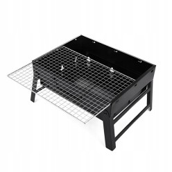Grill Ogrodowy Turystyczny Węglowy Przenośny Walizka Składany 44x30